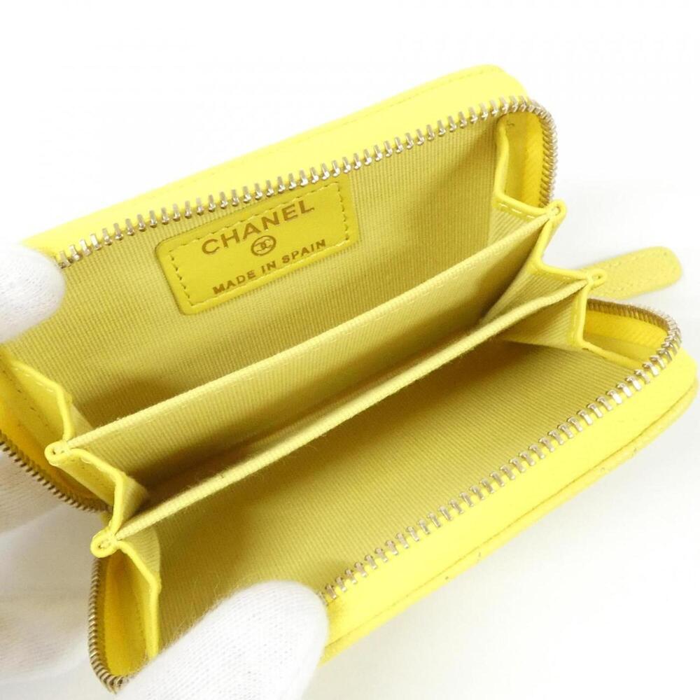 CHANEL Yellow Wallet - Picture 4 of 4